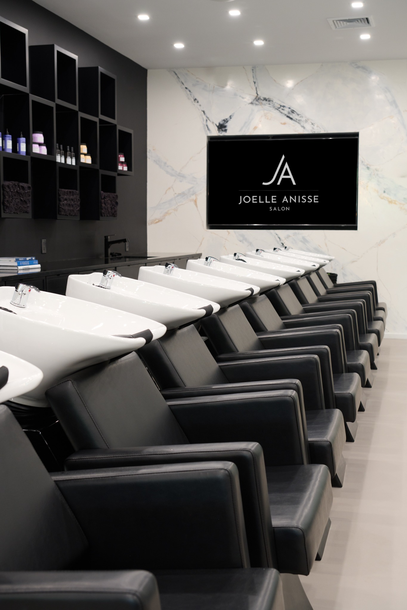 Joelle Anisse Salon interior